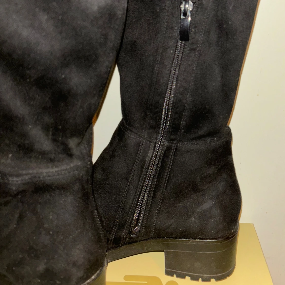 Svarta mockastövlar med snörning - 2