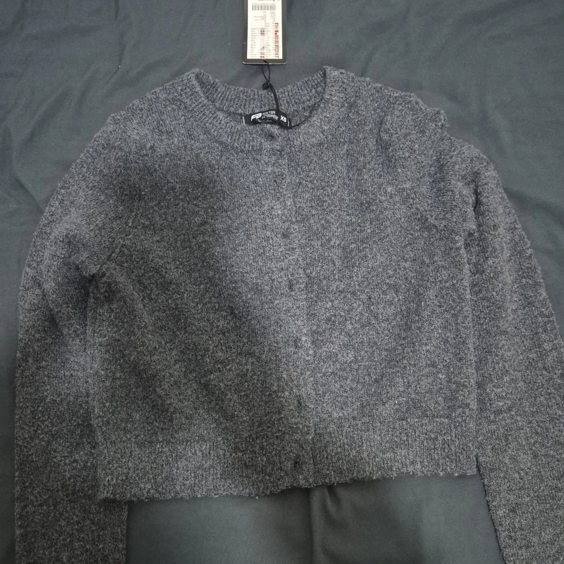 Grå kofta från FB Sister, XS