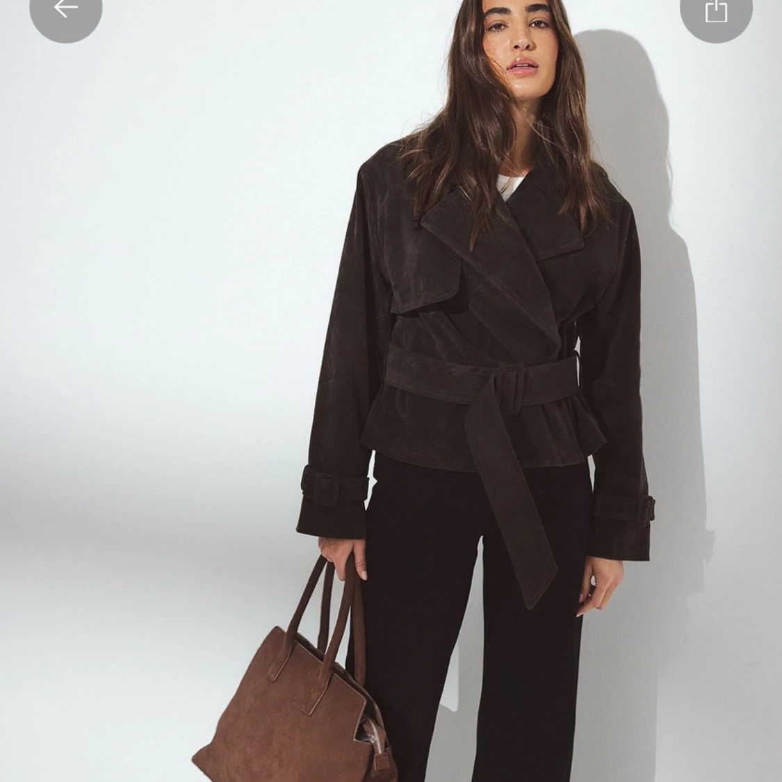  Mocka trenchcoat från Nakd!  - 1