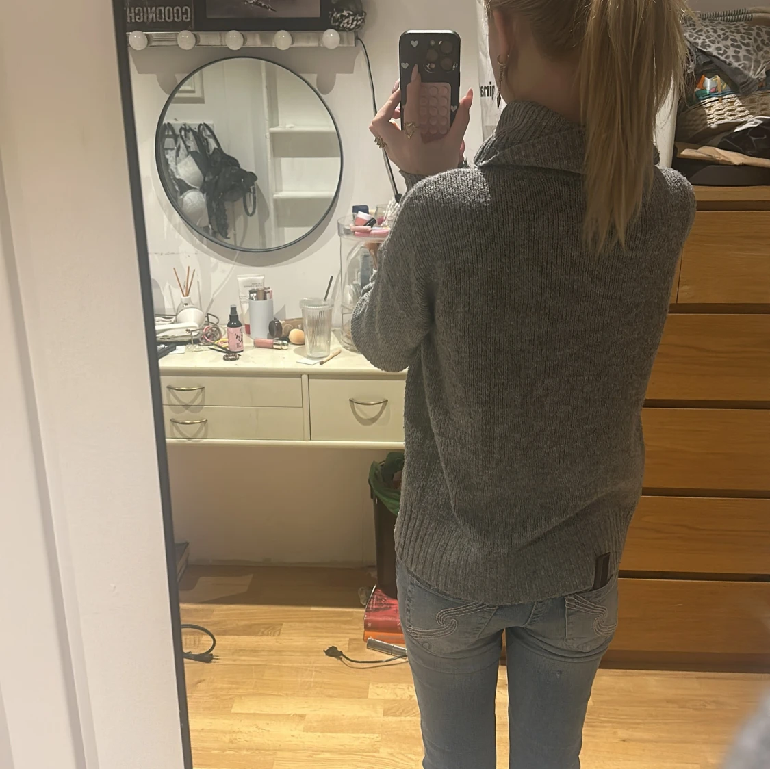 Grå polotröja från 157 - 1