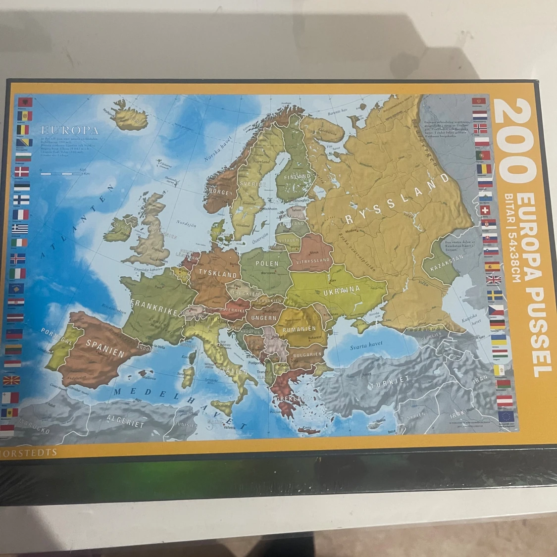 Europa Pussel 200 bitar 