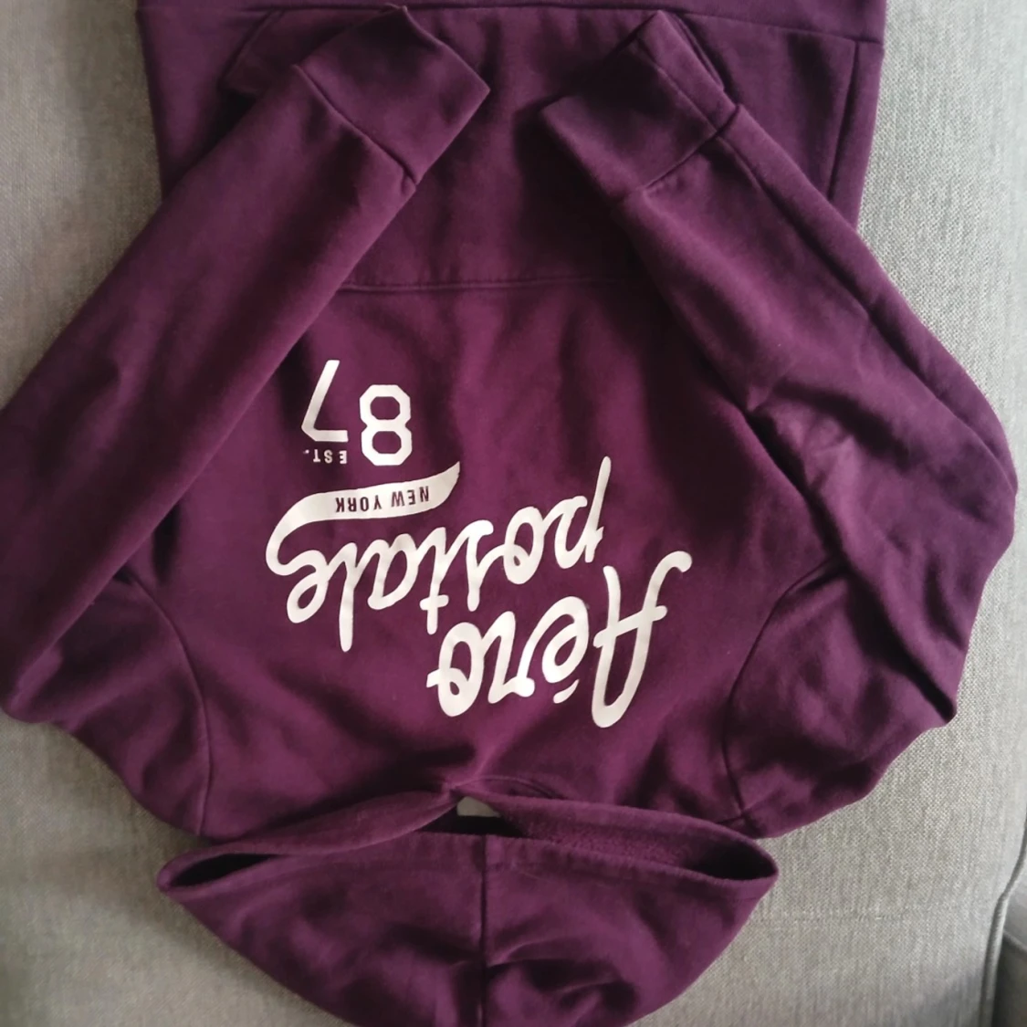 Mörklila Aeropostale hoodie  - 2