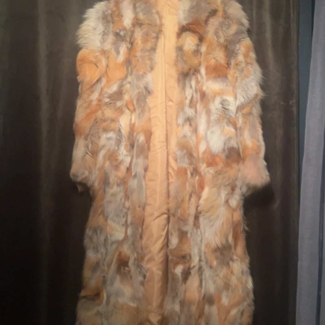 Exklusiv vintage rödrävpälskappa från 1970-talet  - 3