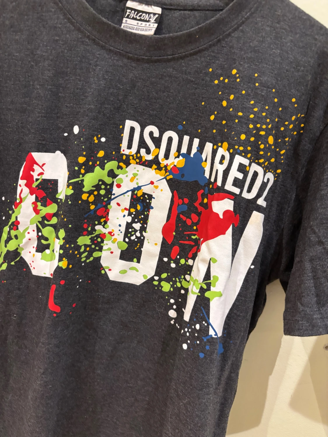 Mörkgrå Dsquared2 ICON t-shirt - 1