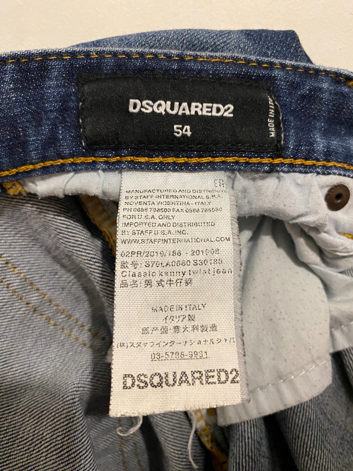 Dsquared2 paint splatter jeans - 3