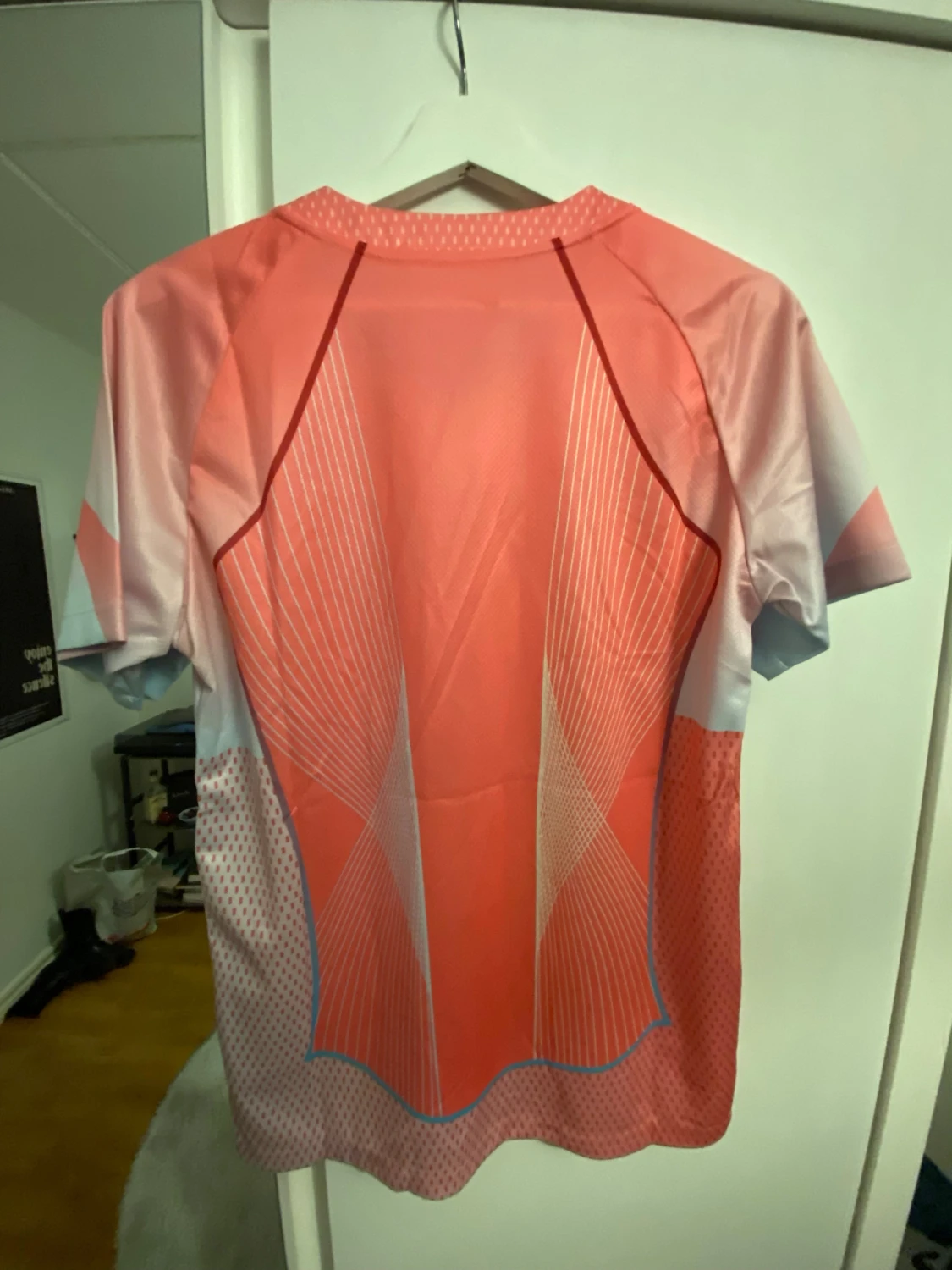 Barcelona Nike fotbollströja rosa/blå - 1