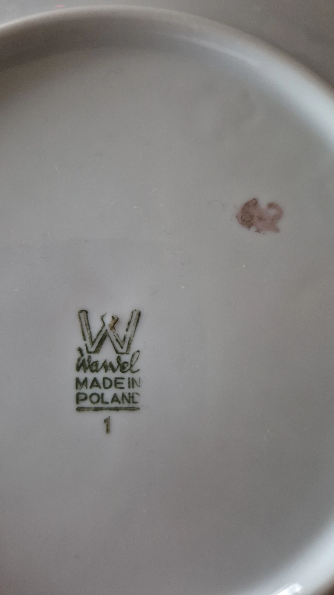 Wawel porslinsset kopp och fat - 1