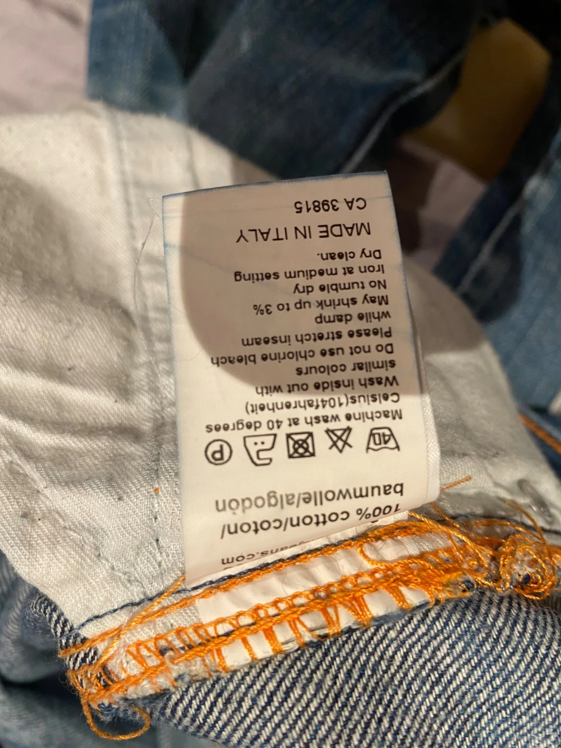 Nudie Jeans Slim Jim Dry Japan blå - 4