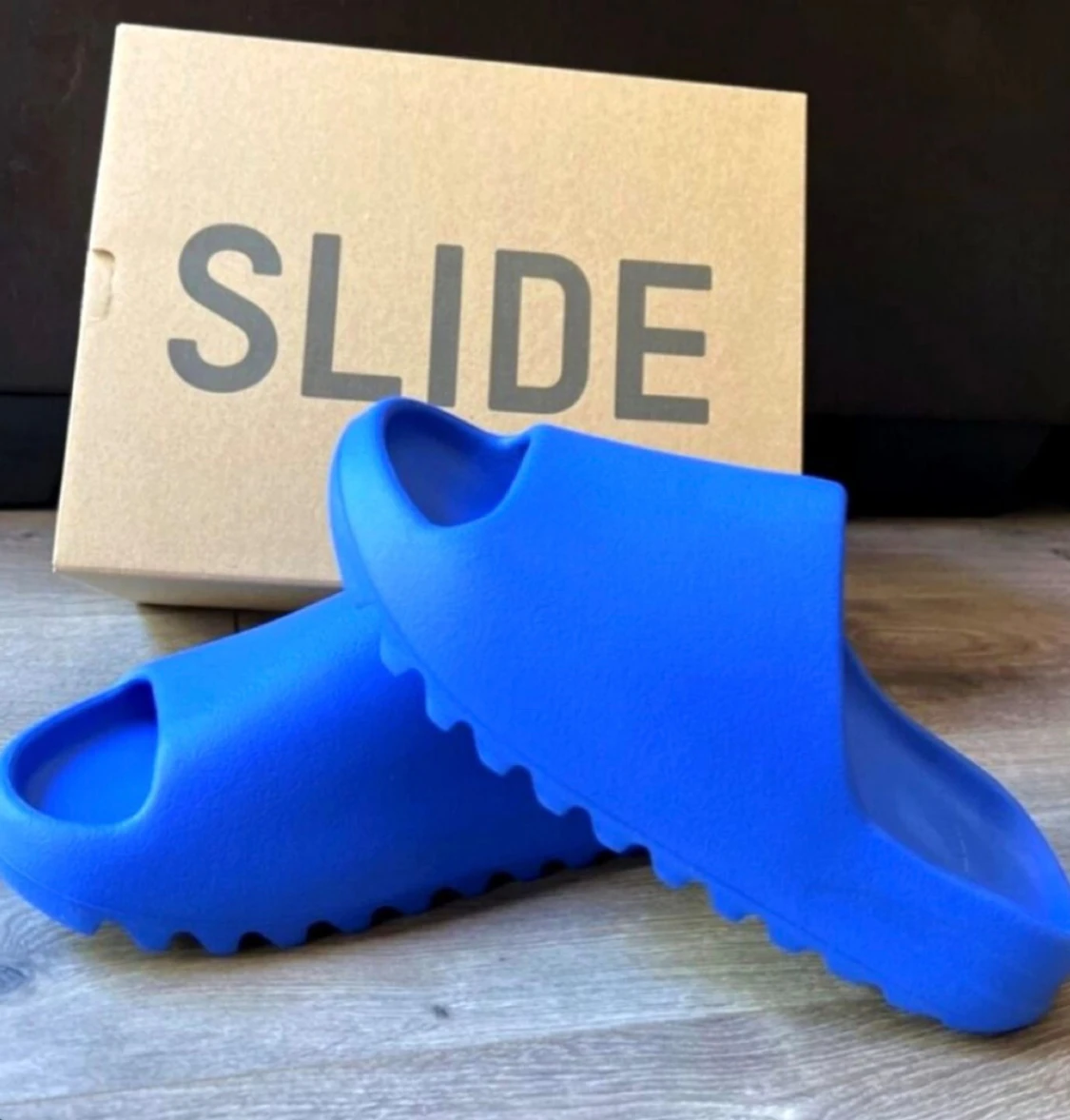 Adidas Yeezy Slide blå - 1