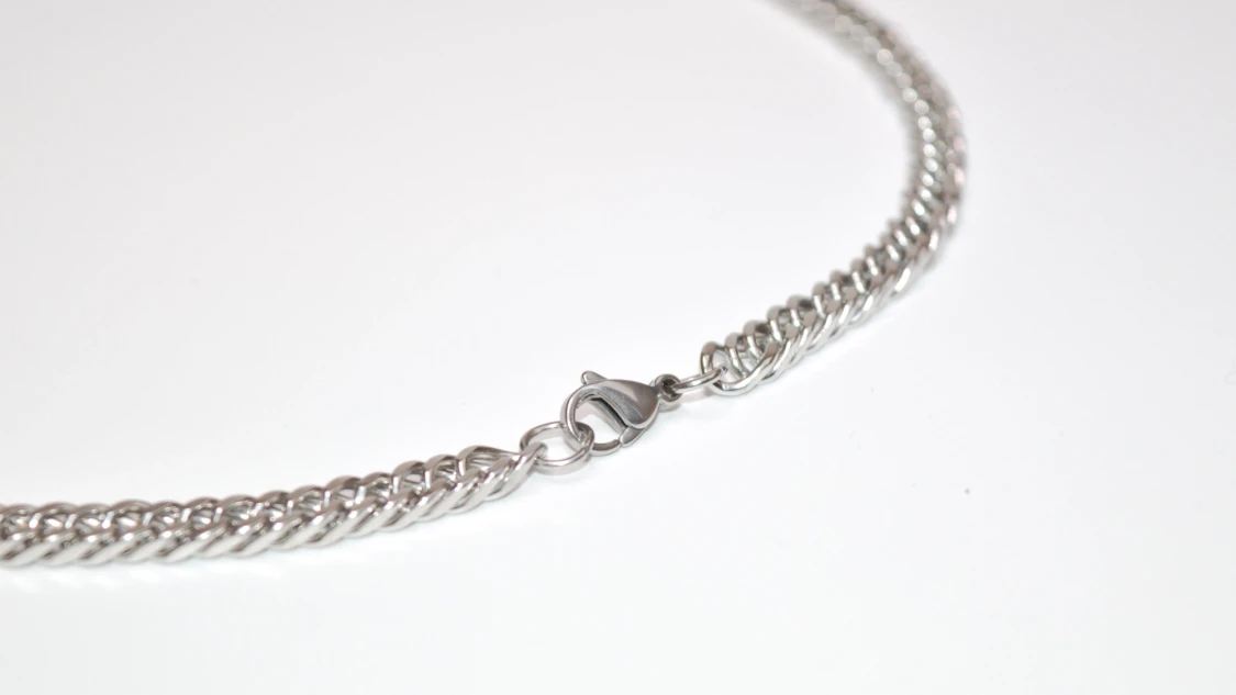 Kedjehalsband - 6mm Silver - 3