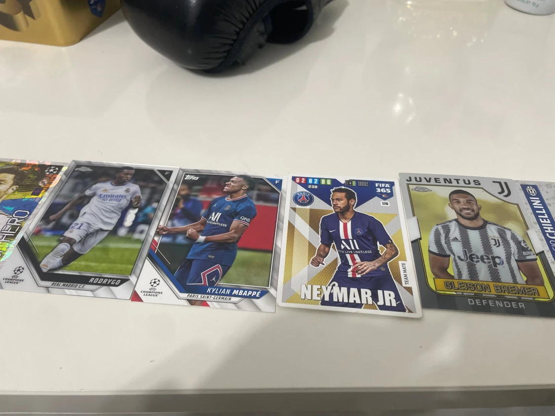 Samling fotbollskort - Champions League & FIFA 365 - 1