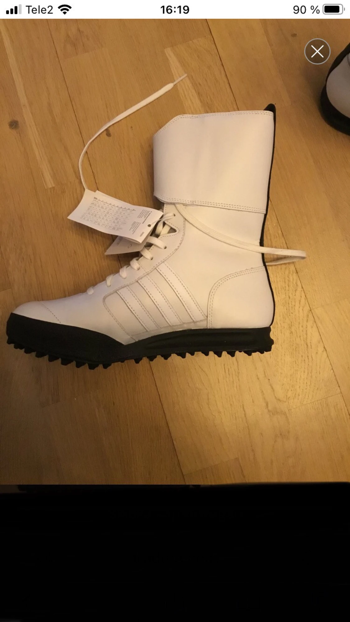 Vita höga boots från Adidas - 1
