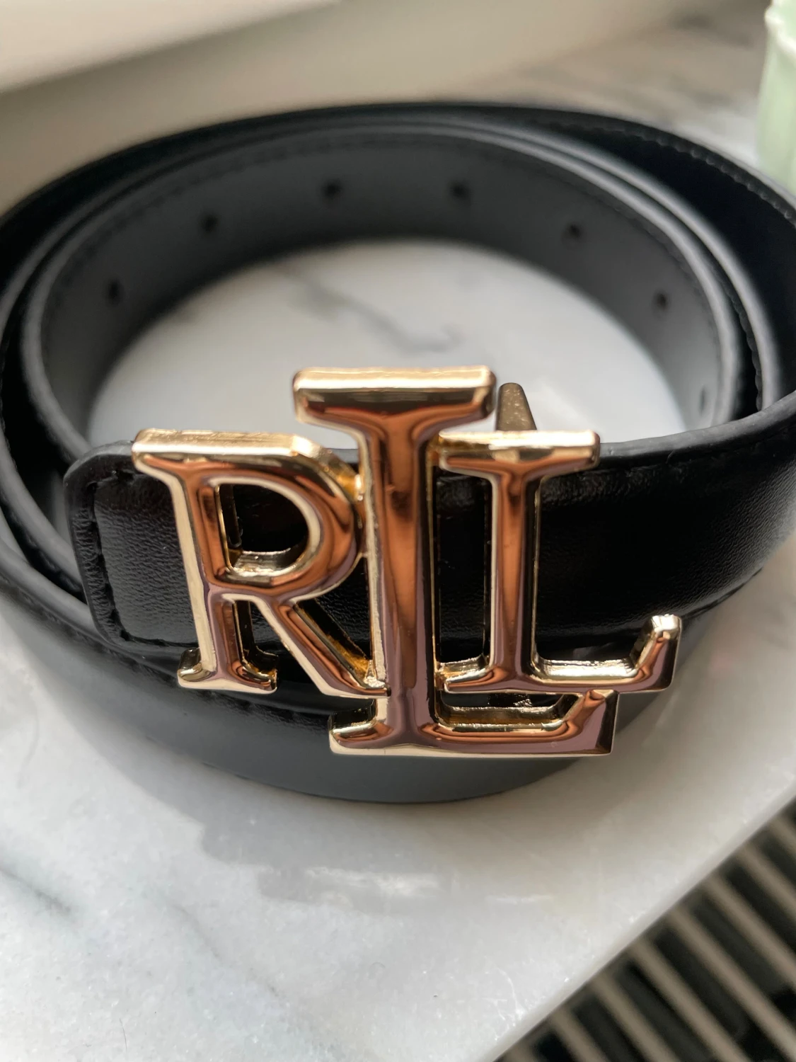 Svart skärp från Ralph Lauren - 1