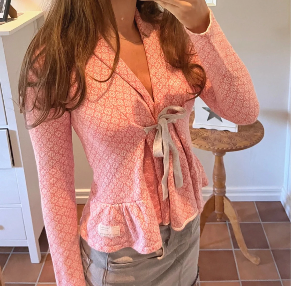 Rosa mönstrad blus från Odd Molly - 1