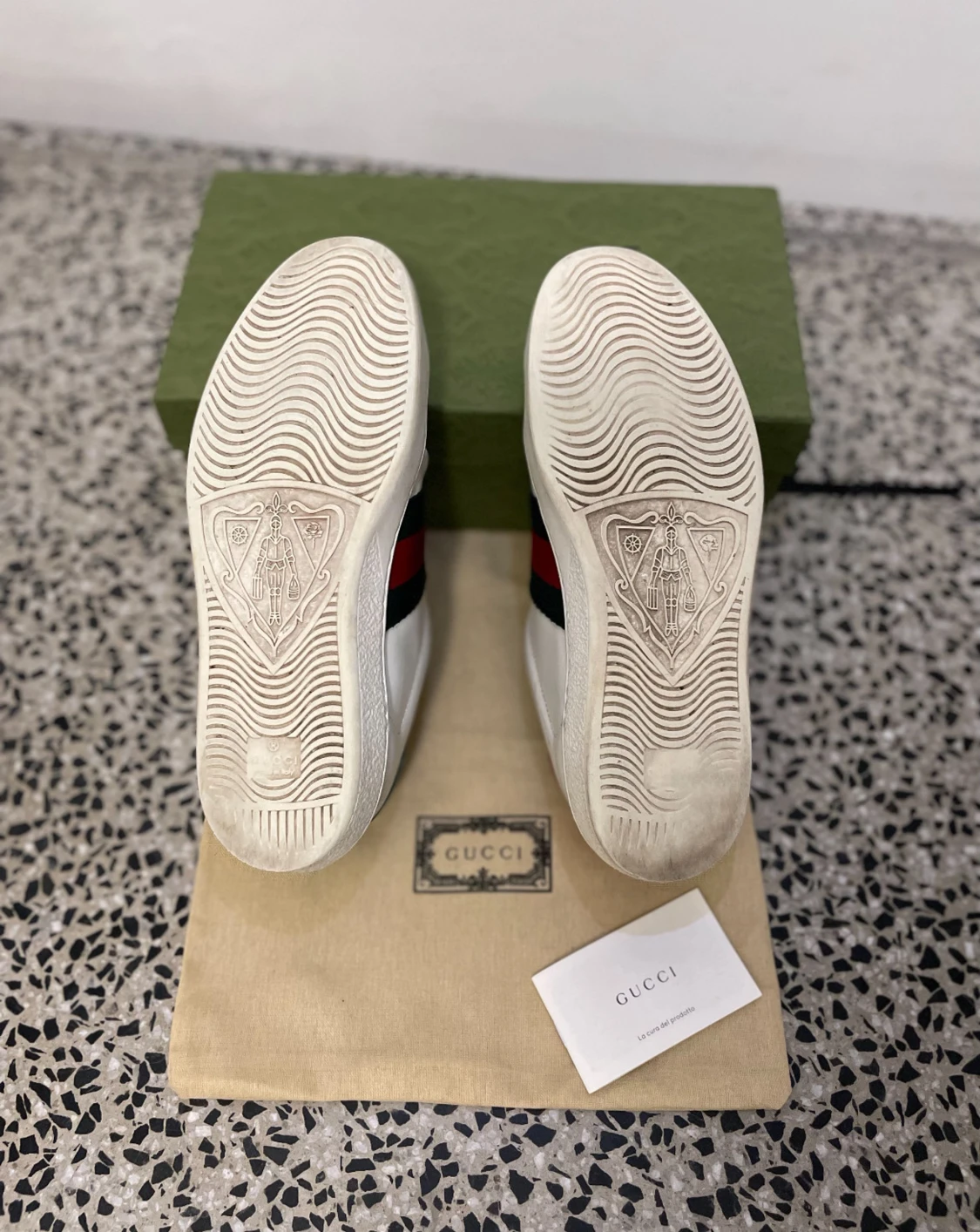 Gucci Ace sneakers med broderad bi - 6