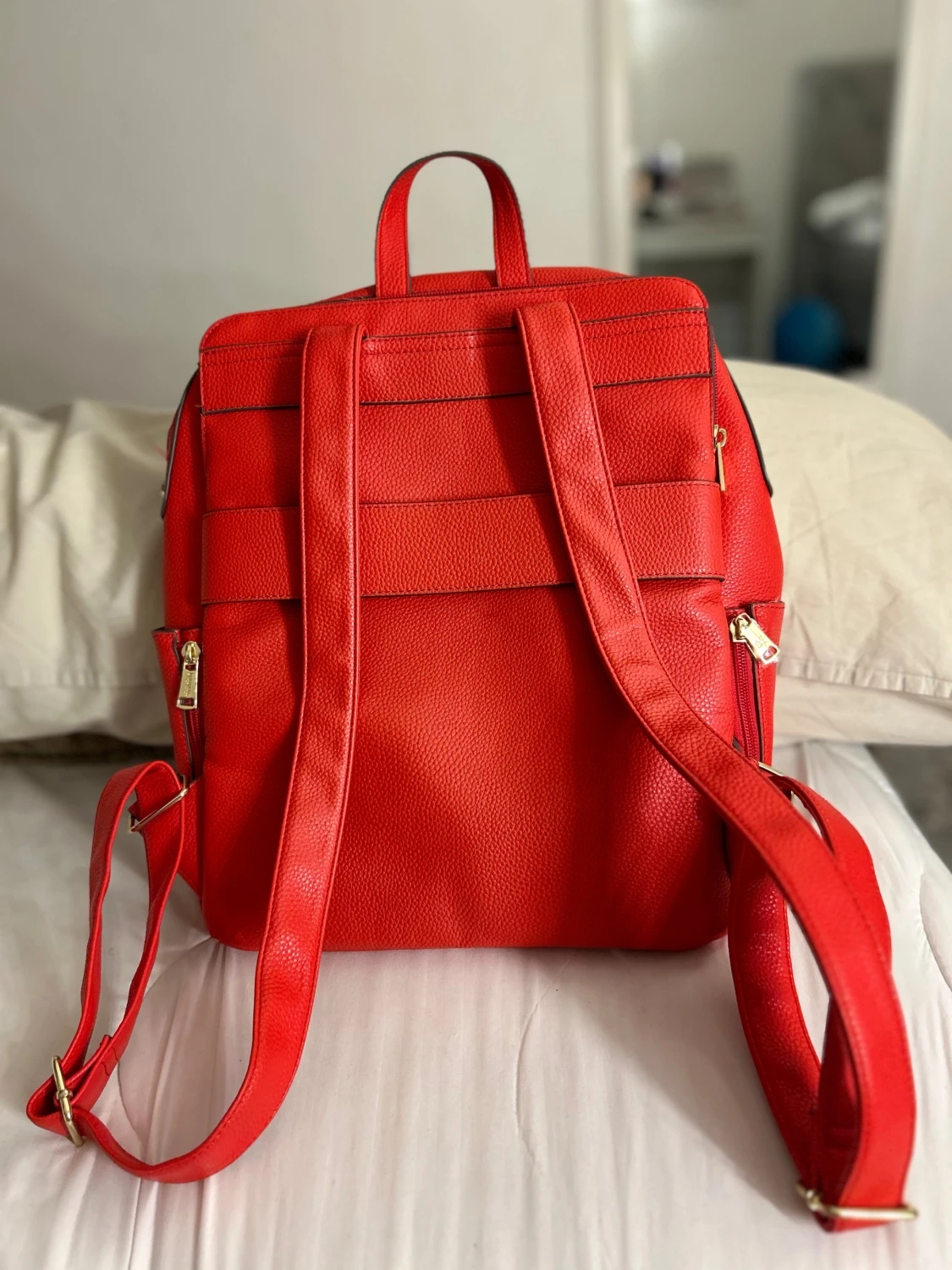 Röd Don Donna ryggsäck - 1