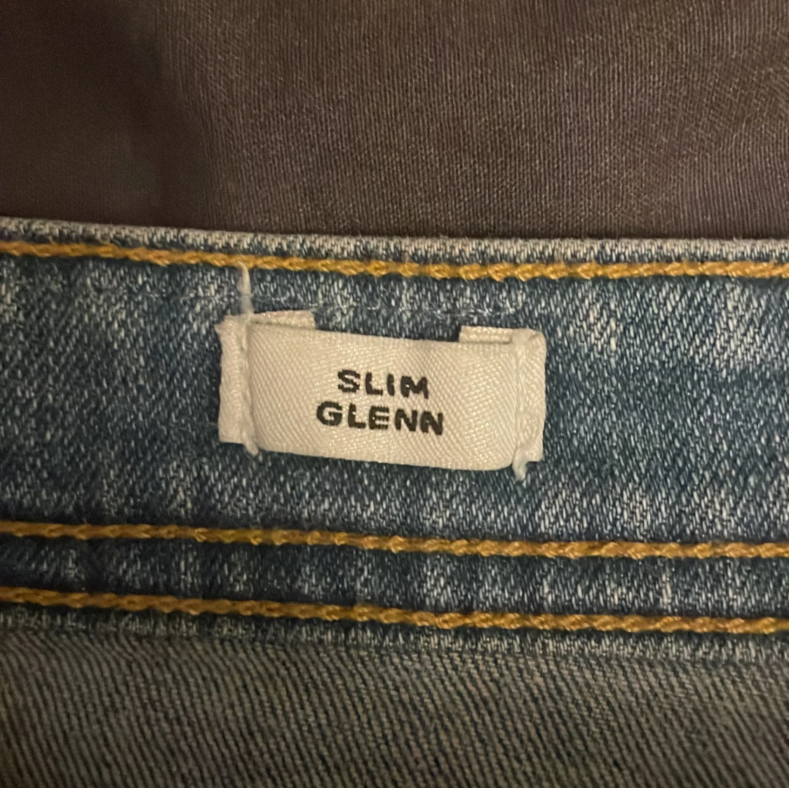 Ljusblå Slim Glenn jeans Jack & Jones - 3