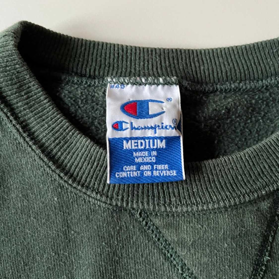 Mörkgrön sweatshirt från Champion - 3