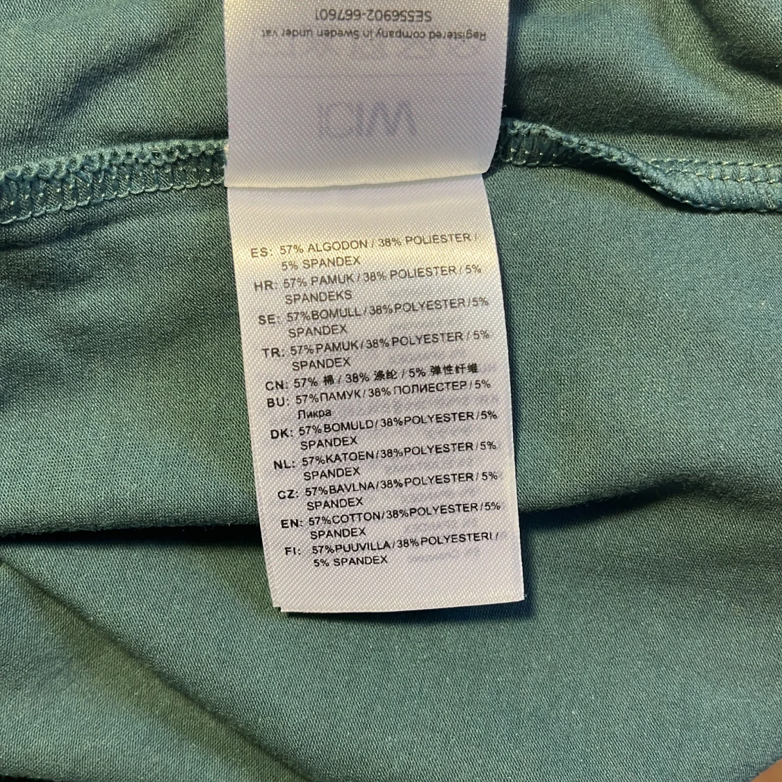 Mörkgrön croppad tröja från ICANIWILL - 3