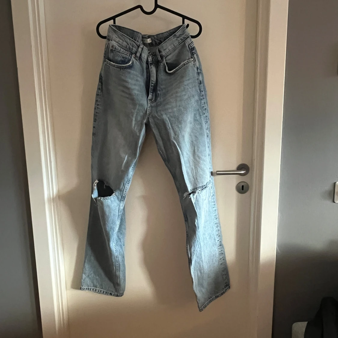 Ljusblå jeans från Ginatricot perfect jeans, strl 36