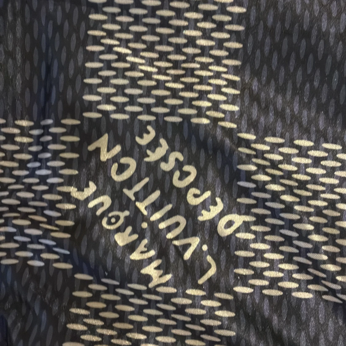 Louis Vuitton rutiga shorts i blått - 4