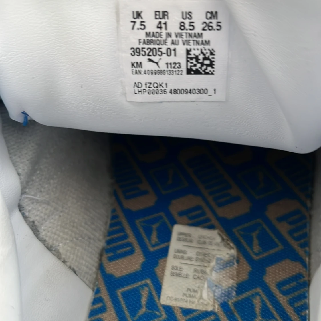 Blå Puma Suede sneakers strl 41 - 2