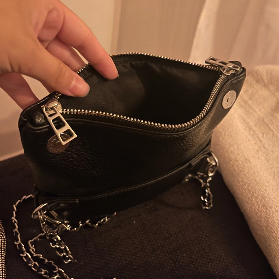 Zadig axelväska med kedjerem - 4