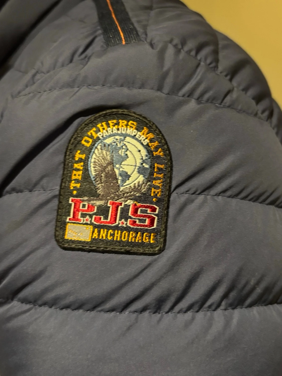 Mörkblå dunjacka Parajumpers M - 1