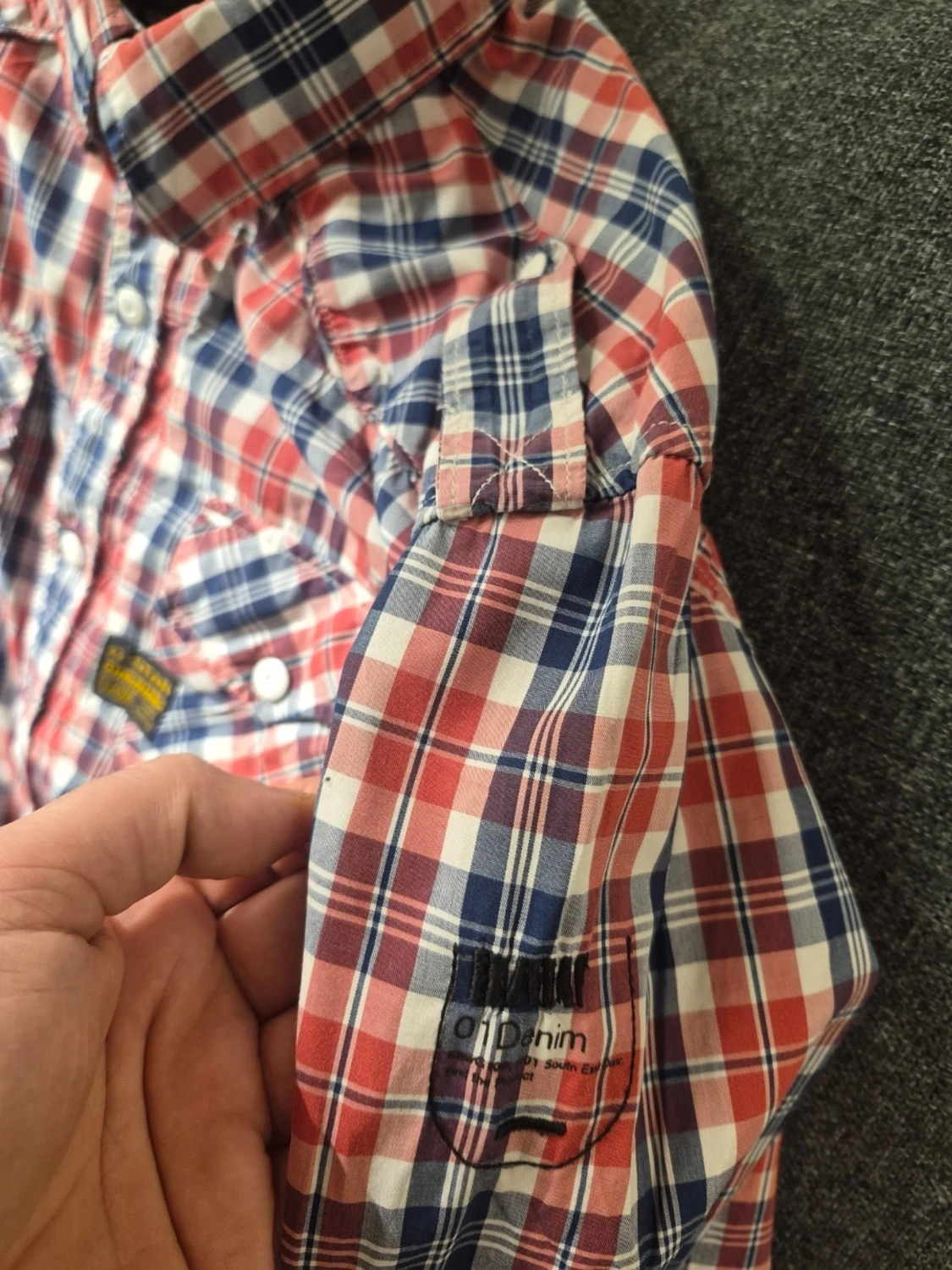 Rutig skjorta från G-Star RAW XL - 4