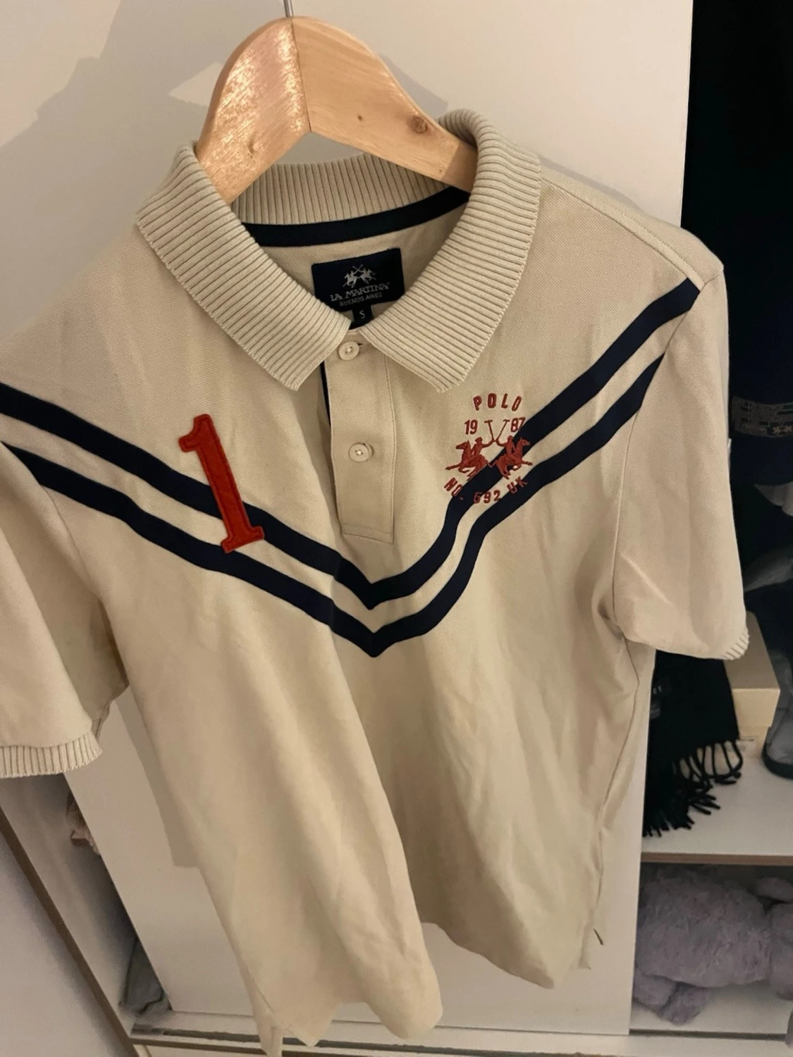 Beige polotopp från La Martina
