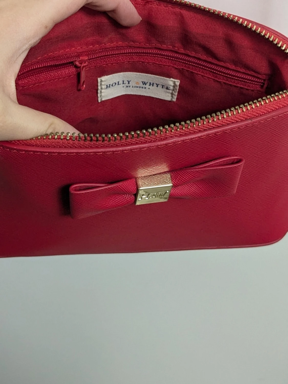Röd axelväska Holly & Whyte - 2