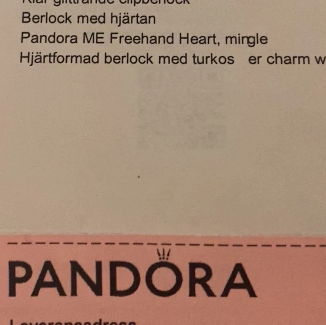 Pandora berlocker - 1