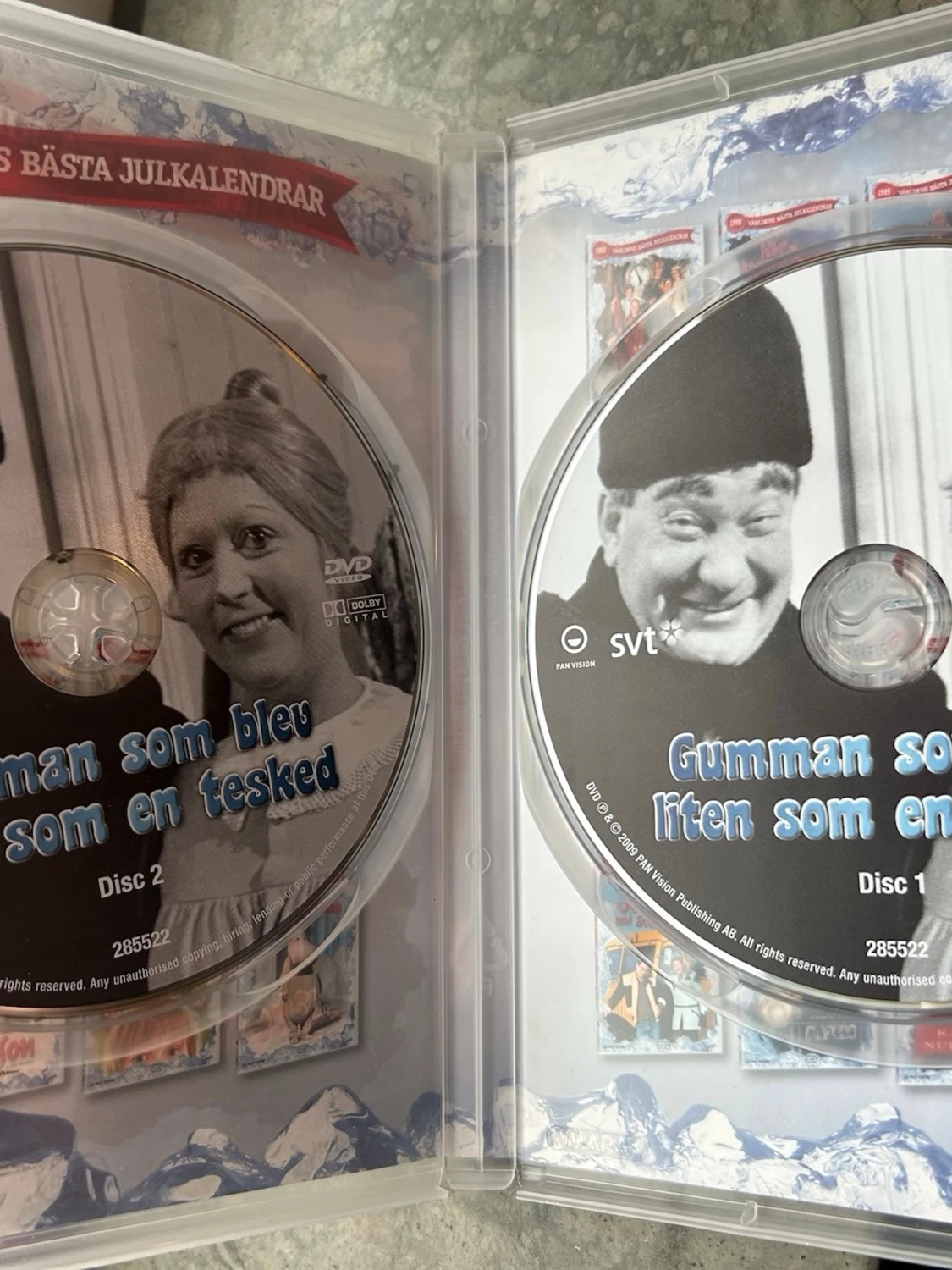 Julkalendern 1967 gumman som blev liten som en tesked dvd - 2