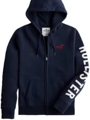 mörkblå hollister hoodie  - Storlek xs  fint skick