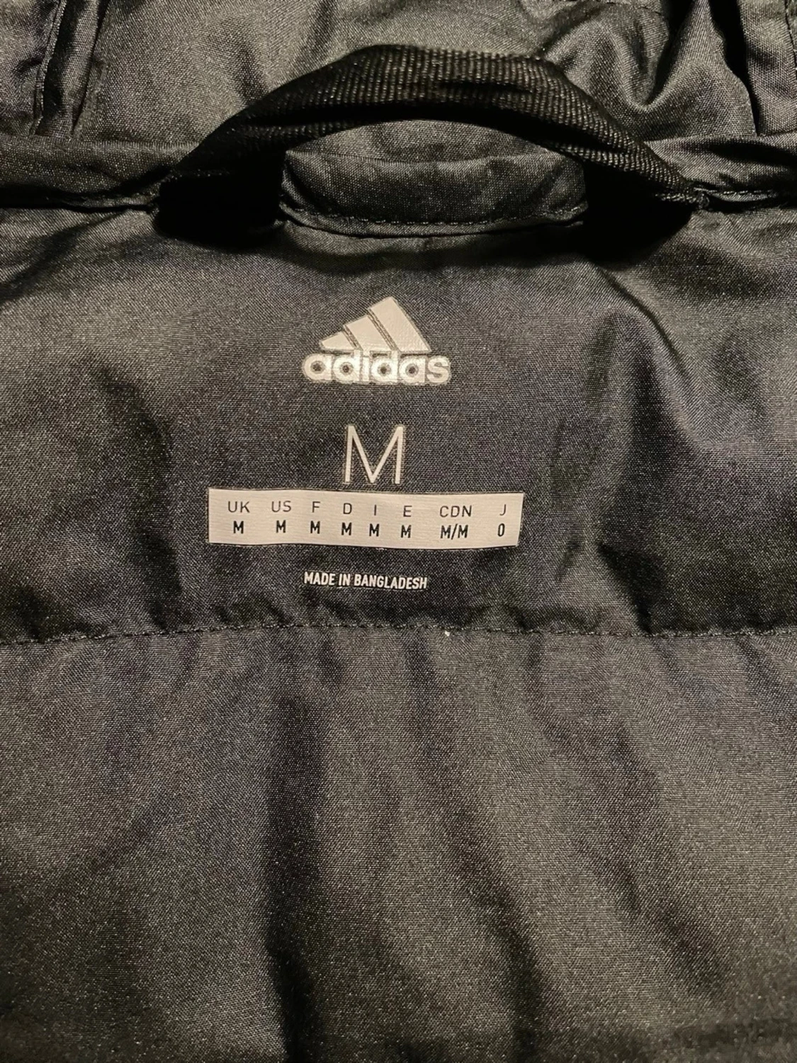 Svart pufferjacka från Adidas, M - 2