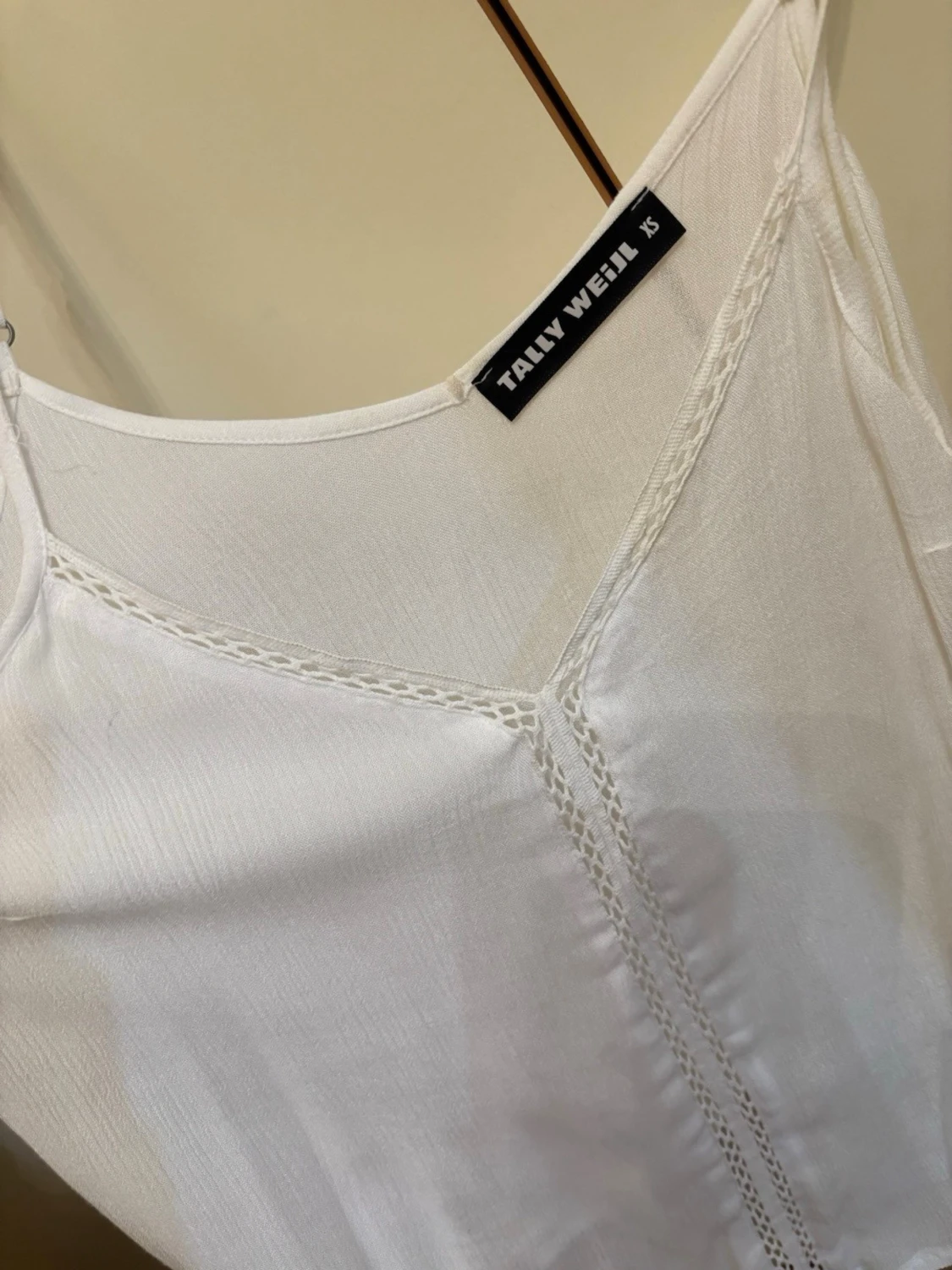 Vit linnetopp från Tally Weijl - 1