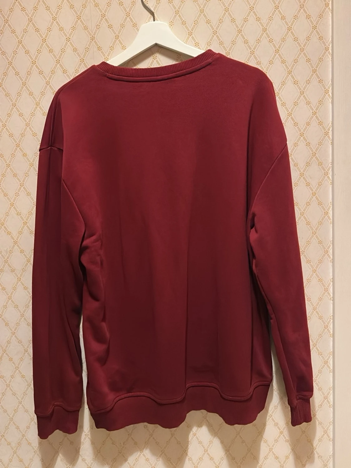 Vinröd sweatshirt från U.S. Polo Assn - 2