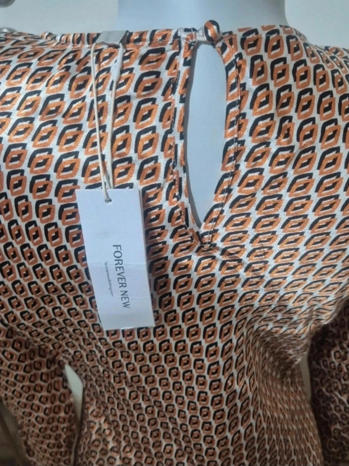 Mönstrad kortklänning från Forever New - 2