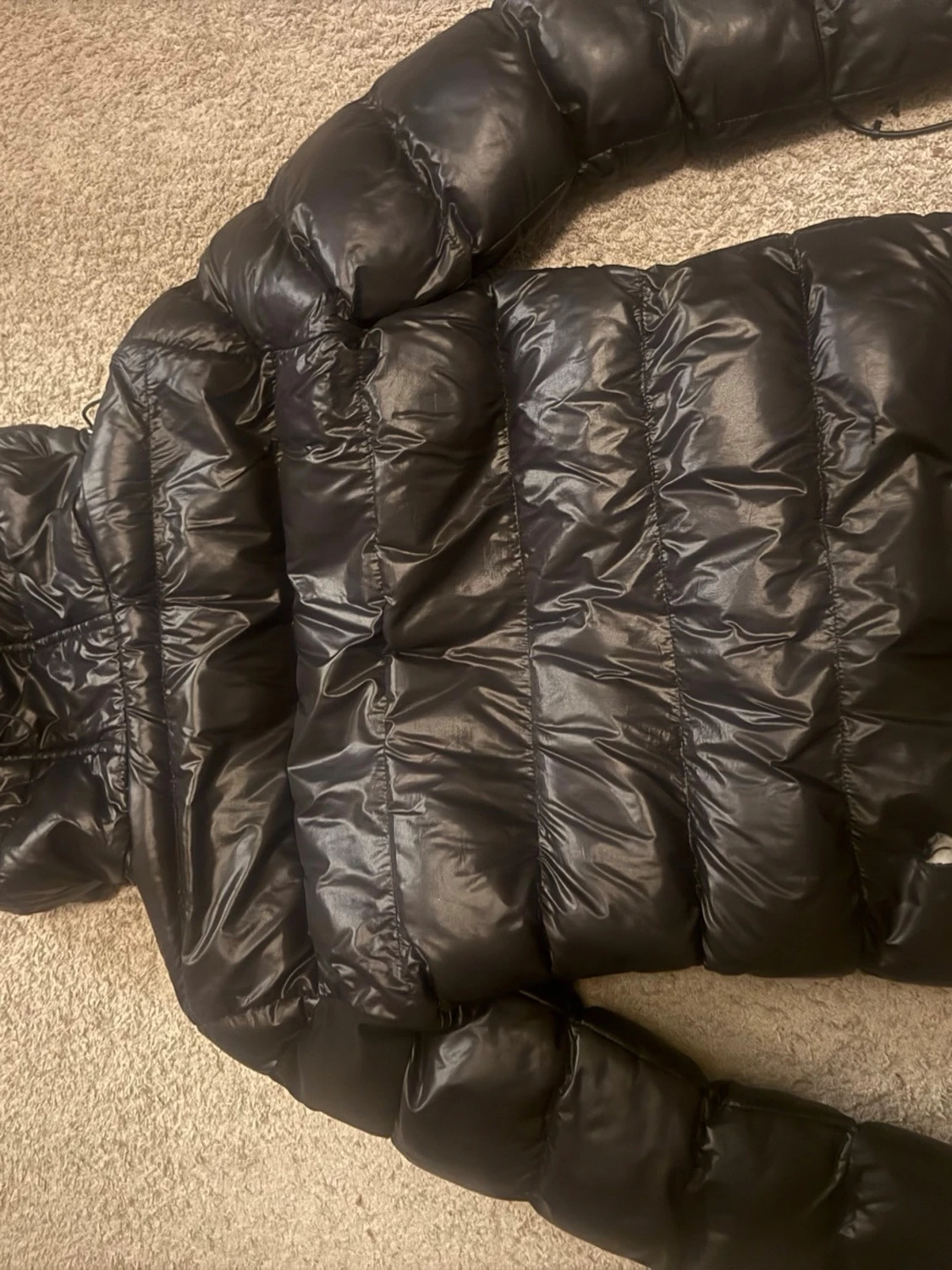 Svart pufferjacka från Alessandro Zavetti - 3