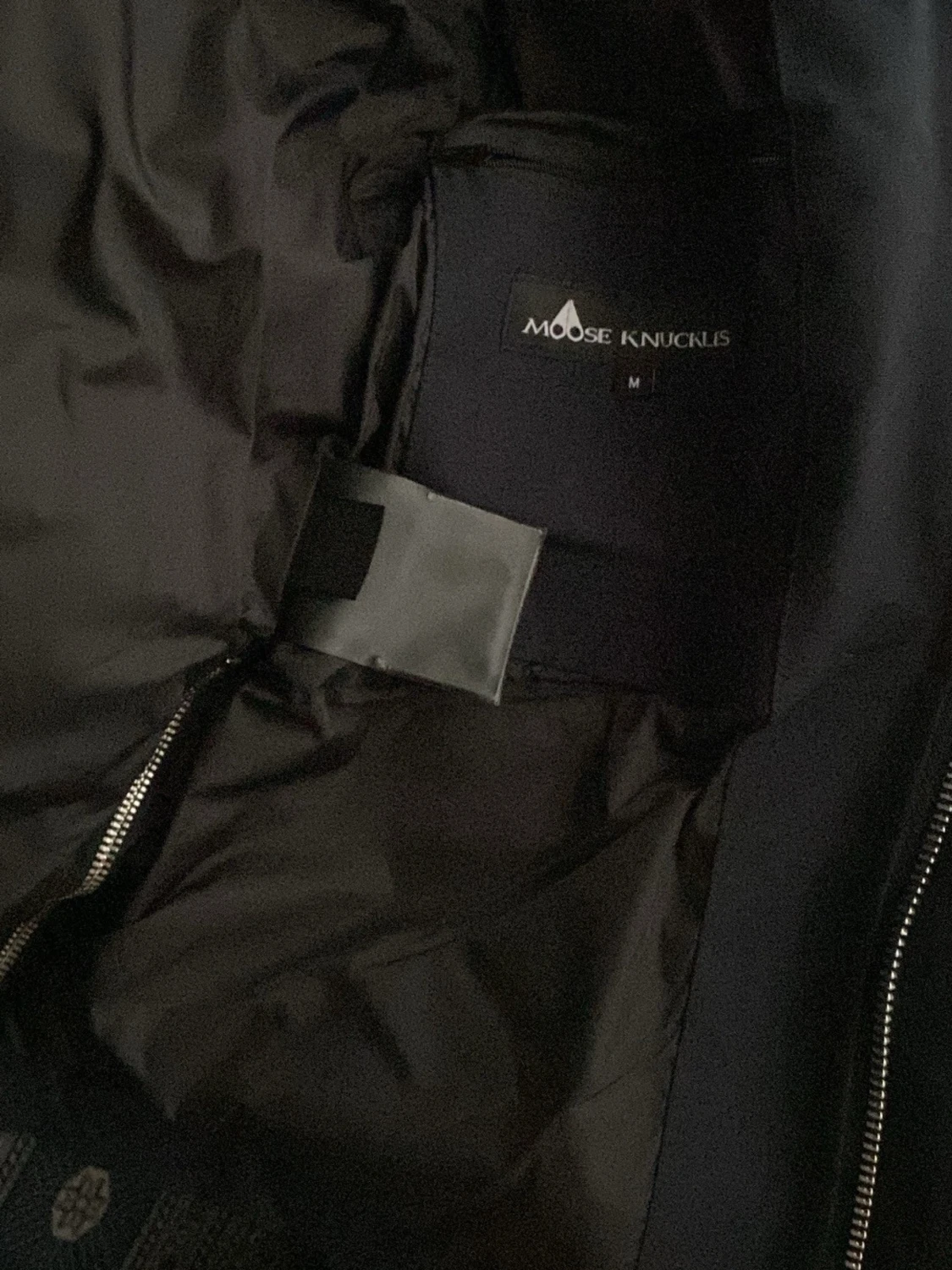 Svart dunjacka Moose Knuckles - 4