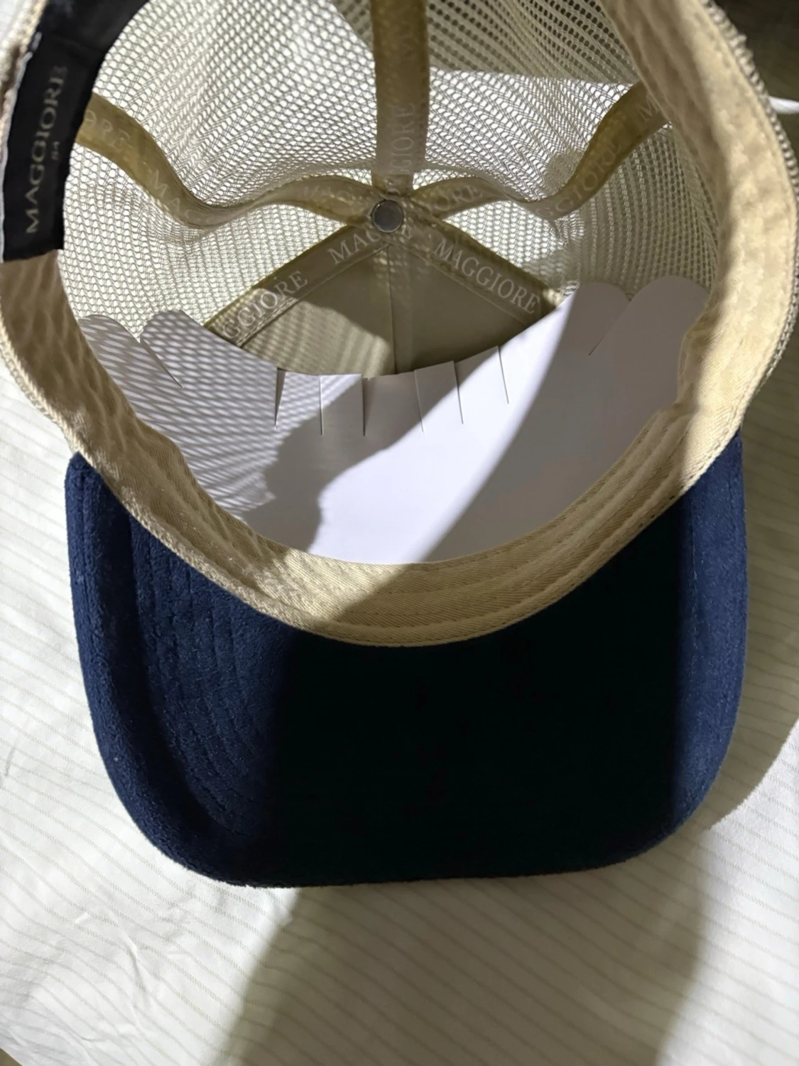 Blå och beige keps från Maggiore - 2