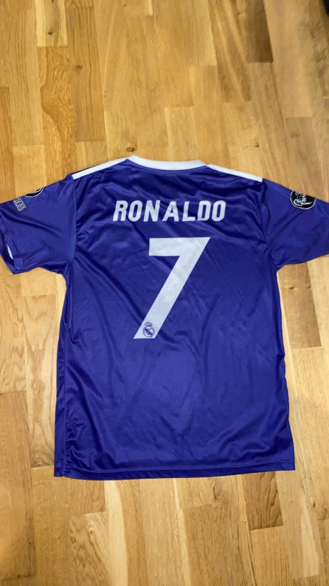 Real Madrid Ronaldo matchtröja lila - 1