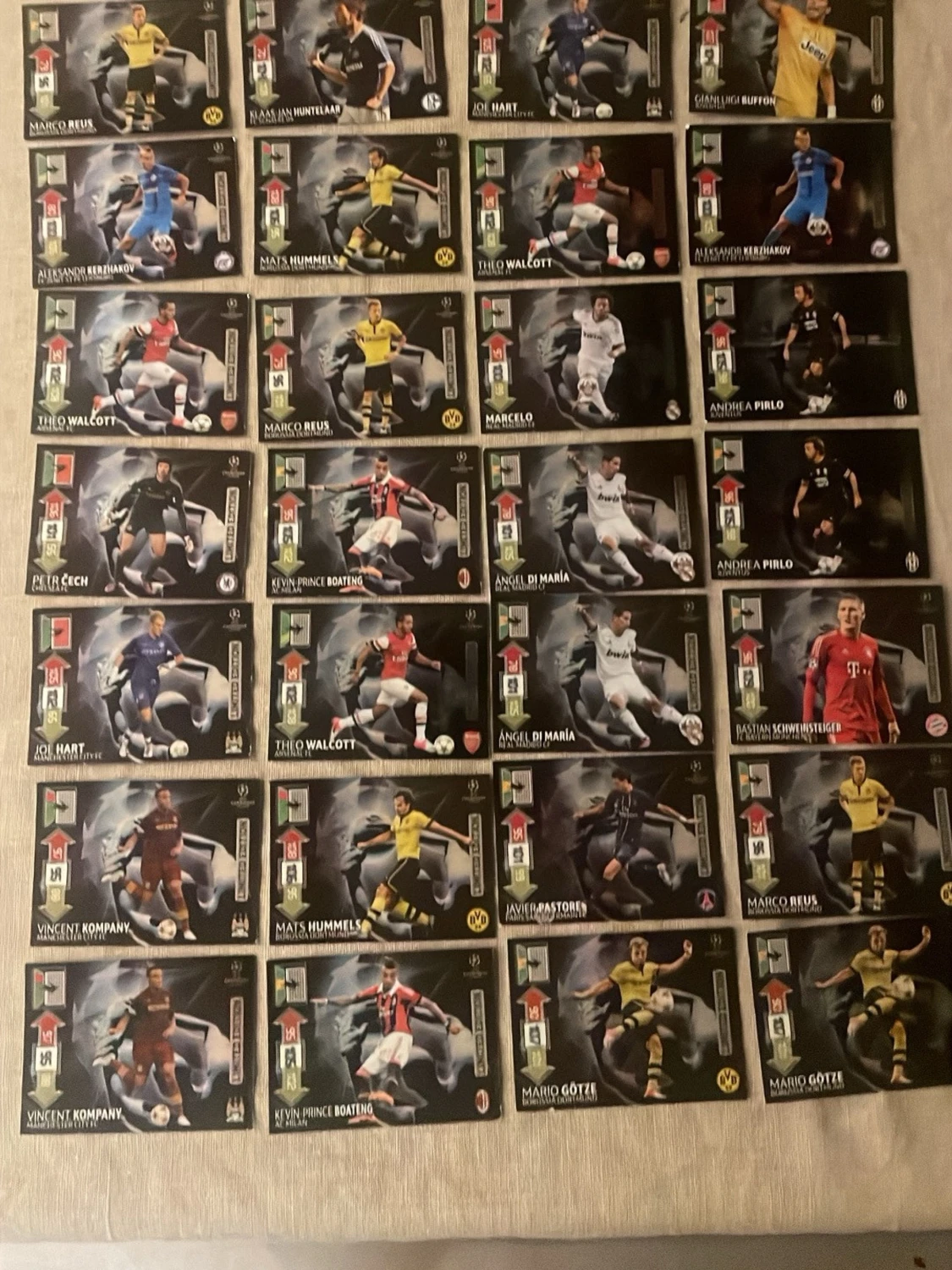 Panini champions league limited edition kort