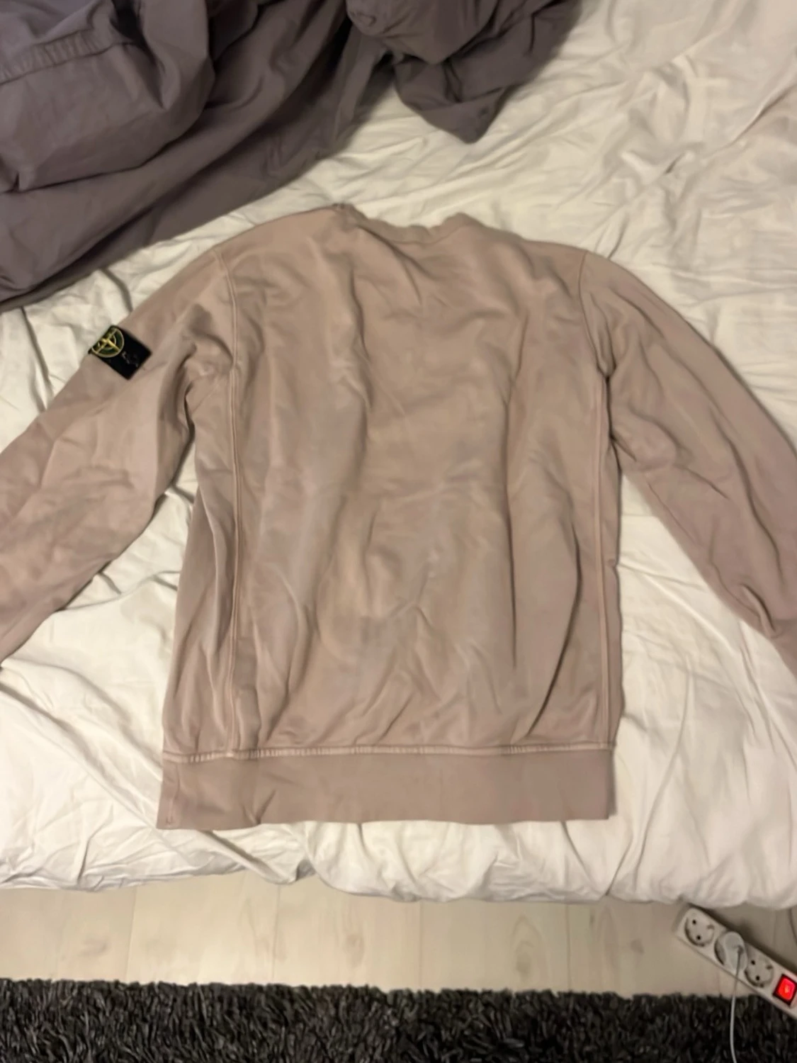 Beige sweatshirt från Stone Island Junior - 1