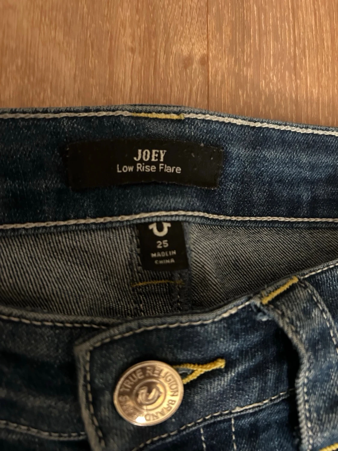 True Religion Joey Low Rise Flare Jeans - 3