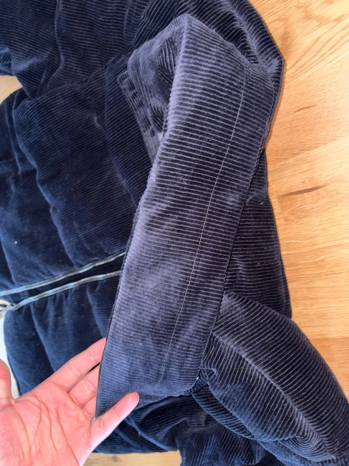 Svart manchester pufferjacka L - 3