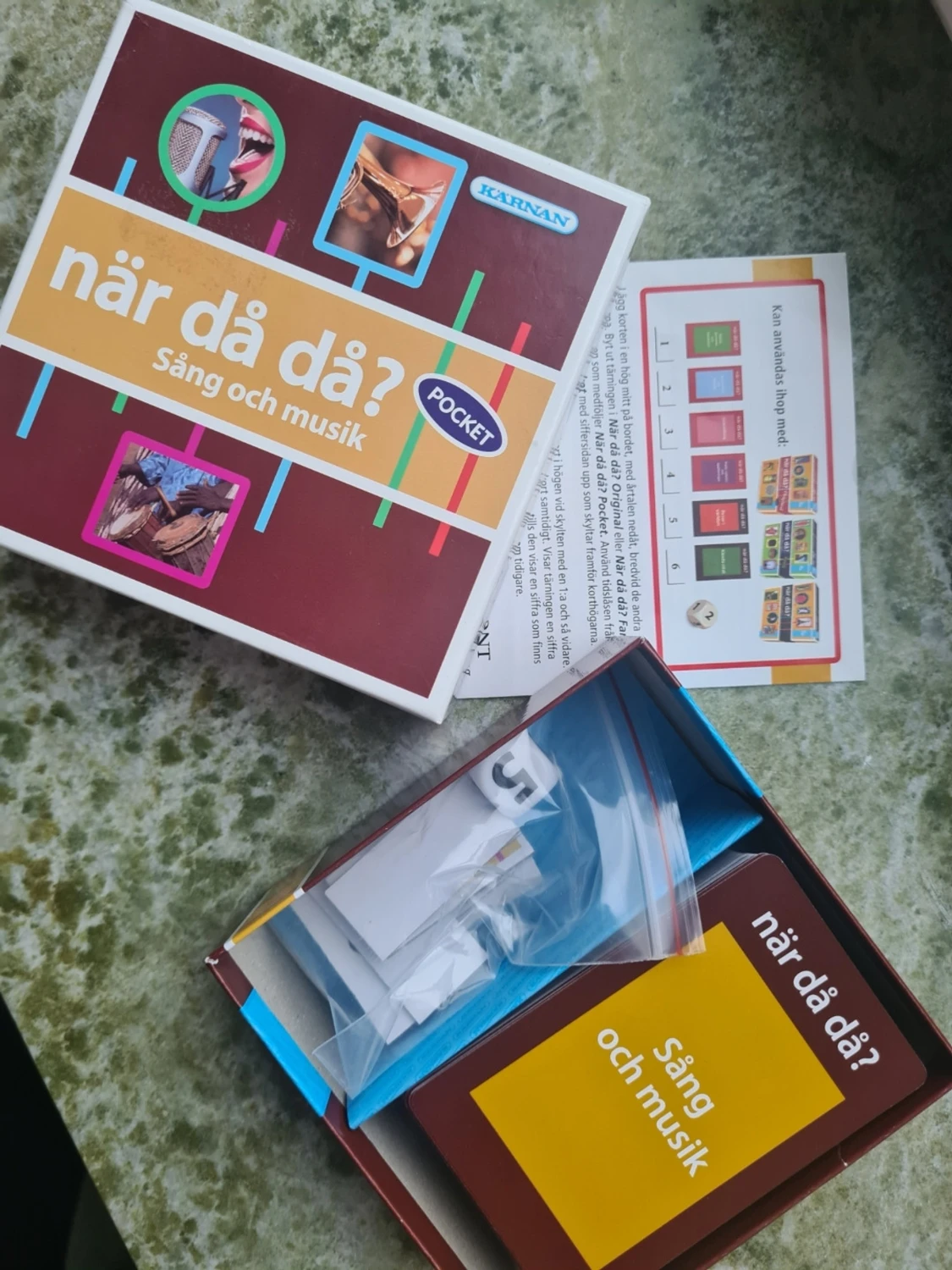 Pocketspel När då då? - Sång och musik