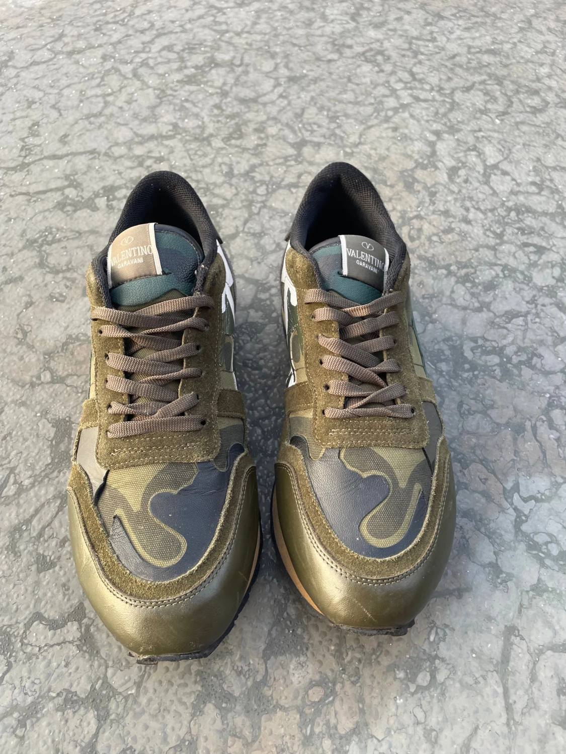 Valentino Rockrunner sneakers camouflage