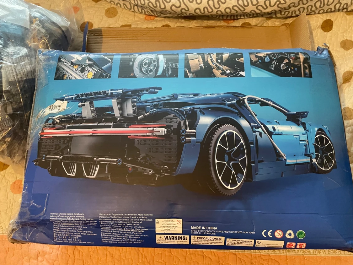 Technique Bugatti Chiron T5201 byggsats - 1