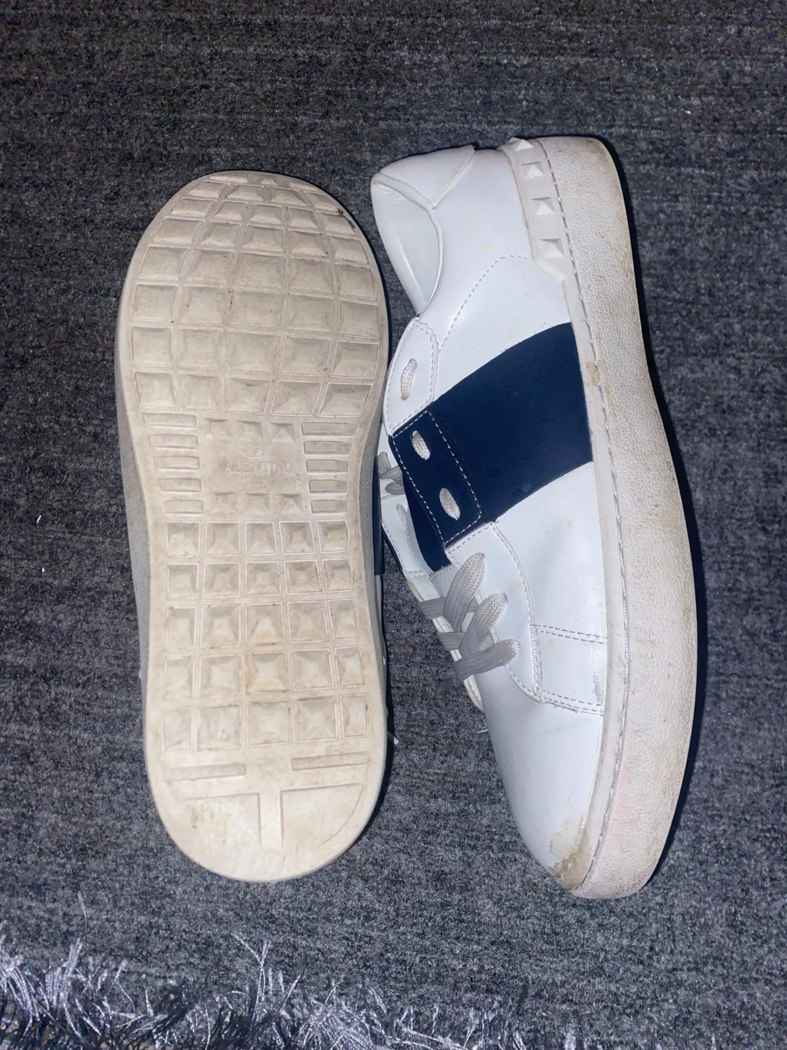 Valentino Garavani Open sneakers vit/blå - 2